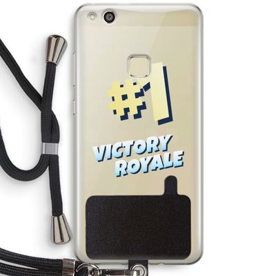 Victory Royale: Huawei Ascend P10 Lite Transparant Hoesje met koord