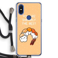 You're Shrimply The Best: Xiaomi Mi Mix 3 Transparant Hoesje met koord