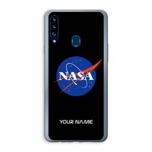 NASA: Samsung Galaxy A20s Transparant Hoesje
