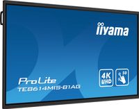 iiyama TE8614MIS-B1AG beeldkrant Interactief flatscreen 2,17 m (85.6") LCD Wifi 435 cd/m² 4K Ultra HD Zwart Touchscreen Type processor Android 24/7 - thumbnail