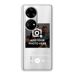 Music Player: Huawei P50 Pro Transparant Hoesje