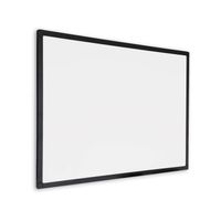 Whiteboard met zwart frame - Magnetisch - 90x120 cm - thumbnail