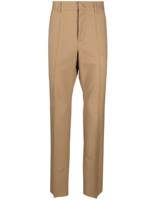 Valentino Garavani pantalon de costume en laine mélangées - Tons neutres