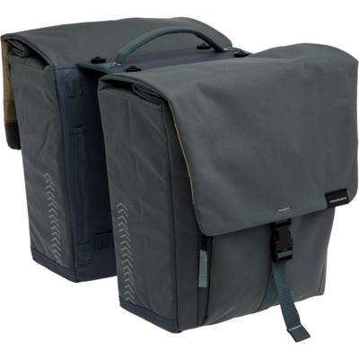 New Looxs dubbele tas Tulum grijs/groen