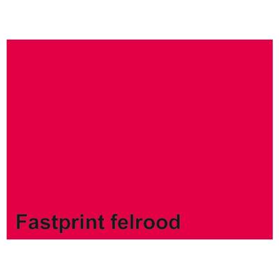 Quantore Kopieerpapier fastprint a4 80gr felrood 100vel