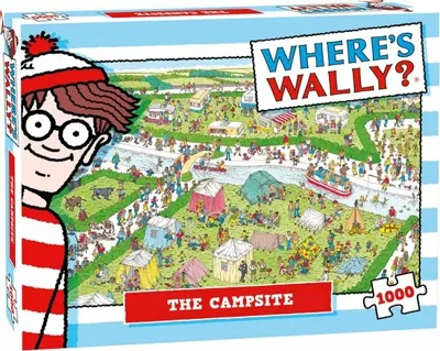 Puzzel wheres wally campsite 1000st Puzzel wheres wally campsite 1000st