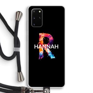 Abstract Spectrum: Samsung Galaxy S20 Plus Transparant Hoesje met koord