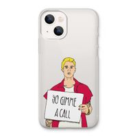 Gimme a call: iPhone 13 Transparant Hoesje
