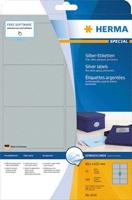 Etiket herma 4114 99.1x67.7mm zilver 200st