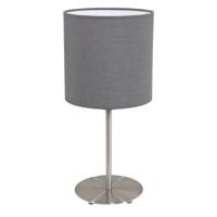 Eglo TafellampPasteri 40cm grijs met mat chroom - 31596