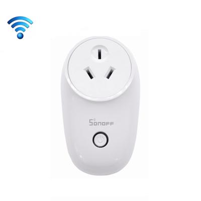Sonoff S26 WiFi Smart Power Plug Socket draadloze afstandsbediening Timer / uit-schakelaar compatibel met Alexa en Google Startpagina ondersteuning