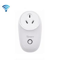 Sonoff S26 WiFi Smart Power Plug Socket draadloze afstandsbediening Timer / uit-schakelaar compatibel met Alexa en Google Startpagina ondersteuning