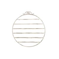 Flessenrek DKD Home Decor Metaal Wit (105 x 9,5 x 114 cm)