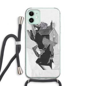 House: iPhone 11 Transparant Hoesje met koord