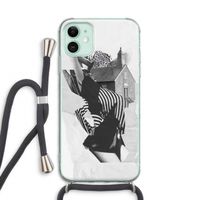 House: iPhone 11 Transparant Hoesje met koord