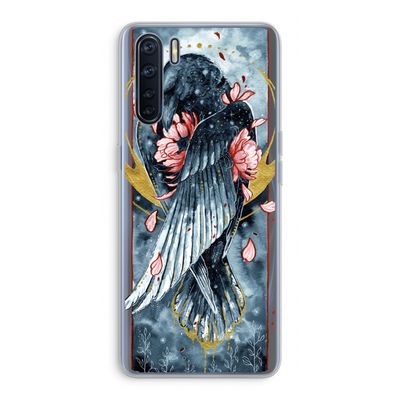 Golden Raven: Oppo A91 Transparant Hoesje