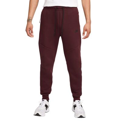 Nike Tech Fleece Sportswear Joggingbroek Bordeauxrood Zwart