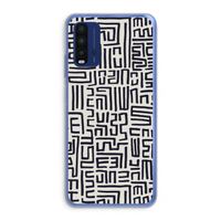 Moroccan Print: Xiaomi Redmi 9T Transparant Hoesje