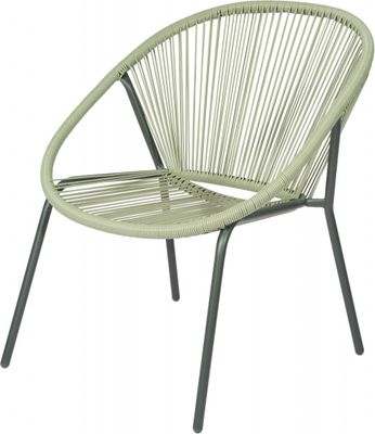 Pro Garden stapelstoel 73 x 71 x 83 cm staal/polyester Pro Garden stapelstoel 73 x 71 x 83 cm staal/polyester