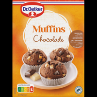 Dr. Oetker Muffins Chocolade Bakmix 345 g bij Jumbo