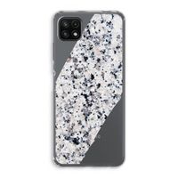Gespikkelde marmer: Samsung Galaxy A22 5G Transparant Hoesje