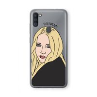 Mary Kate: Samsung Galaxy A11 Transparant Hoesje