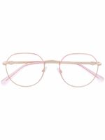 Chiara Ferragni lunettes de vue à monture ronde - Rose