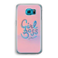 Girl boss: Samsung Galaxy S6 Transparant Hoesje