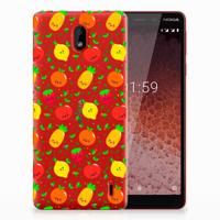Nokia 1 Plus | Siliconen Case | Fruits