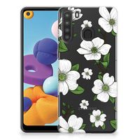 Samsung Galaxy A21 TPU Case Dogwood Flowers