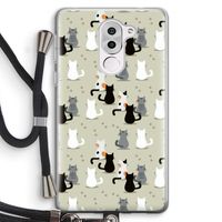 Katten: Honor 6X Transparant Hoesje met koord