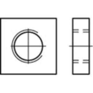 TOOLCRAFT 109040 Vierkantmoeren M5 DIN 562 Staal Galvanisch verzinkt 1000 stuk(s)