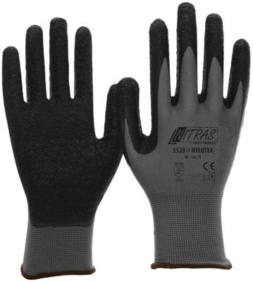NITRAS SAFETY monteurshandschoen "nylotex " glove size 10 nitras nylotex