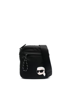 Karl Lagerfeld sac à bandoulière Ikonik - Noir