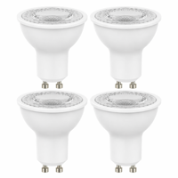 4 Prolight LED Spots - 4.5W - 345 lumen - warm wit - GU10