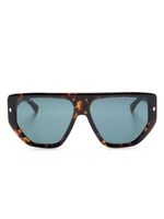 DSQUARED2 EYEWEAR lunettes de vue Hype à monture pilote - Marron