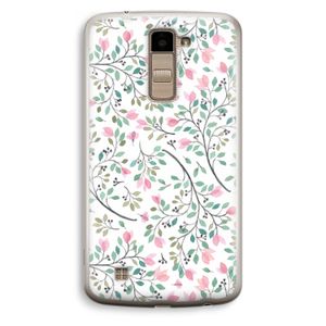 Sierlijke bloemen: LG K10 (2016) Transparant Hoesje