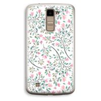 Sierlijke bloemen: LG K10 (2016) Transparant Hoesje