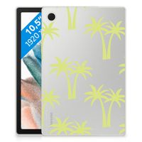 Samsung Galaxy Tab A8 2021/2022 Siliconen Hoesje Palmtrees