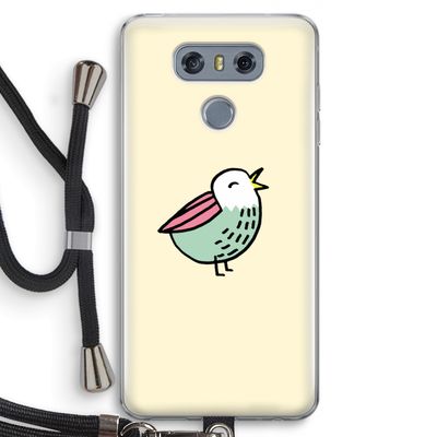 Birdy: LG G6 Transparant Hoesje met koord