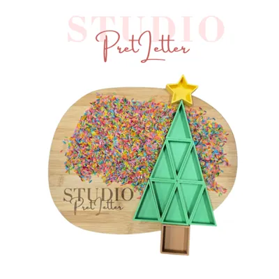 Studio Pretletter - Kerstboom puzzel