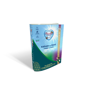 Renske Vers Vlees gestoomd Kalkoen Eend hond natvoer 10x395gr