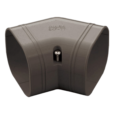 Airco Vlakke Bocht 45 Graden - Bruin (skf-77-b)