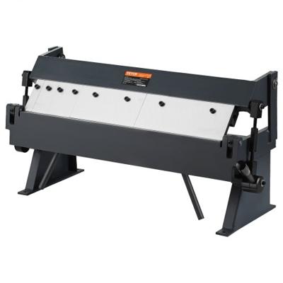VEVOR Box & Pan Bender, 0-130 graden plaatbuigmachine, metaalbuigmachine met 20 gauge koolstofstaal, 14 gauge aluminiumcapaciteit, 5 verstelbare vingers voor metaalbuigen