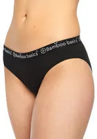 3-pak lage slips dames - Yara - Zwarte dames bikini slips - Vrouwen onderbroek