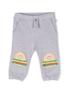 Stella McCartney Kids pantalon de jogging à imprimé graphique - Gris