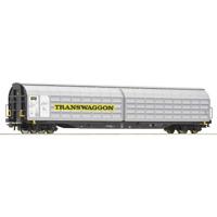 Roco 6600166 H0 Schuifwandwagen van de Transwaggon