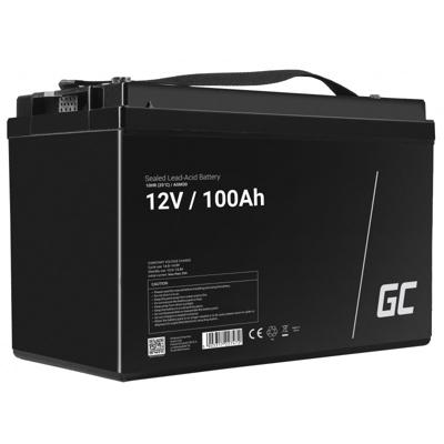 Green Cell AGM30 voertuigaccu Sealed Lead Acid (VRLA) 100 Ah 12 V Zee / Vrije tijd