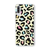Leopard pattern: Samsung Galaxy A70 Transparant Hoesje
