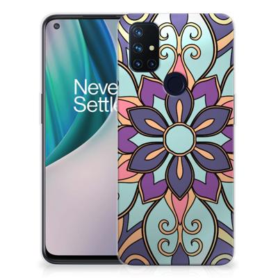 OnePlus Nord N10 5G | TPU Case | Purple Flower